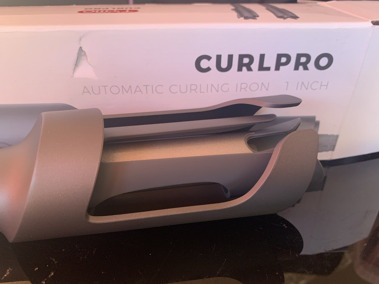 Tymo Curlpro  1” Barrel T Gloss Ceramic Coating Automatic Curling Iron Tested0