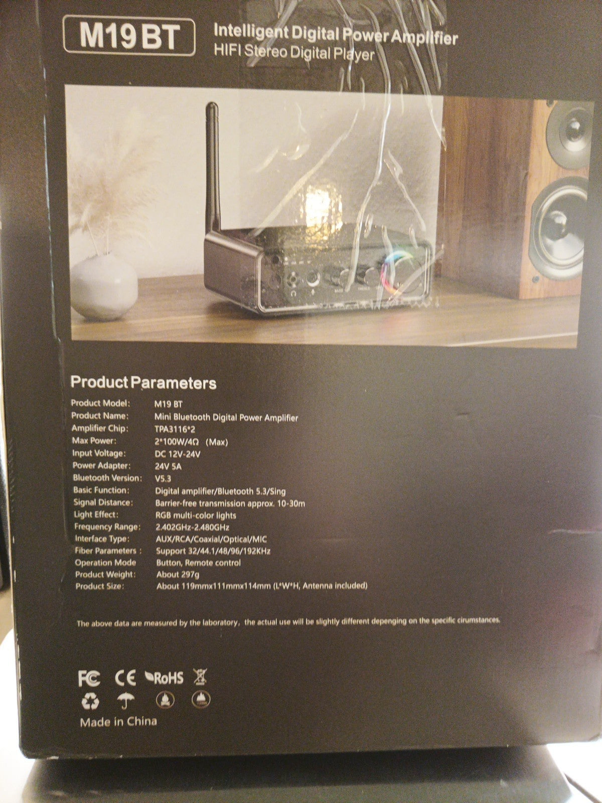 Intelligent Digital Power Amplifier M19 BT3
