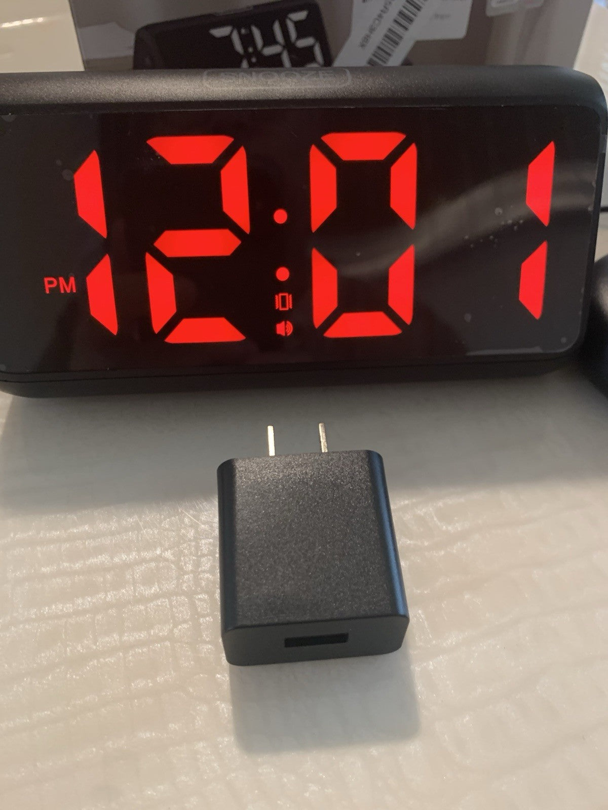 Alarm Clock With Vibrating Pad For Under Pillow, Multiple Color Lights Choices10