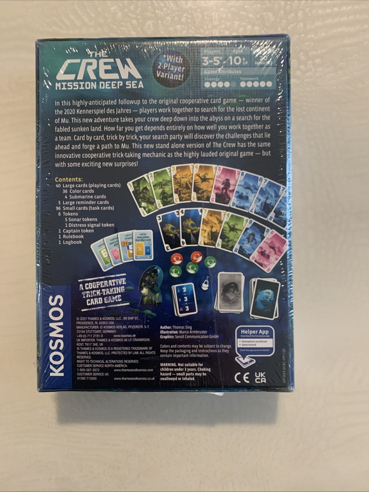 The Crew Mission Deep Sea - Kosmos Board Game1