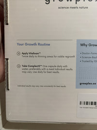 Growplex Hair Loss Prevention Kit New Sealed Package4