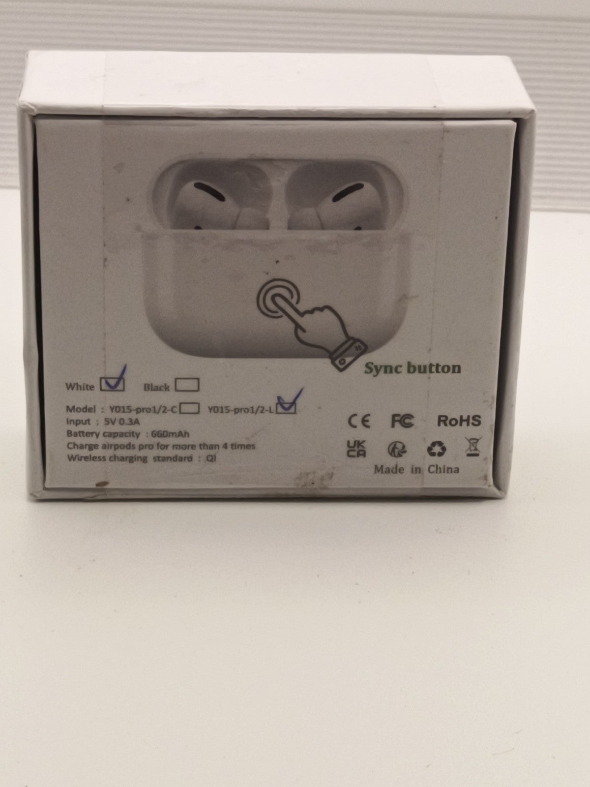 Wireless Charge Cases for AirPod Pro 2 Charging Case Support for Bluetooth Sync1