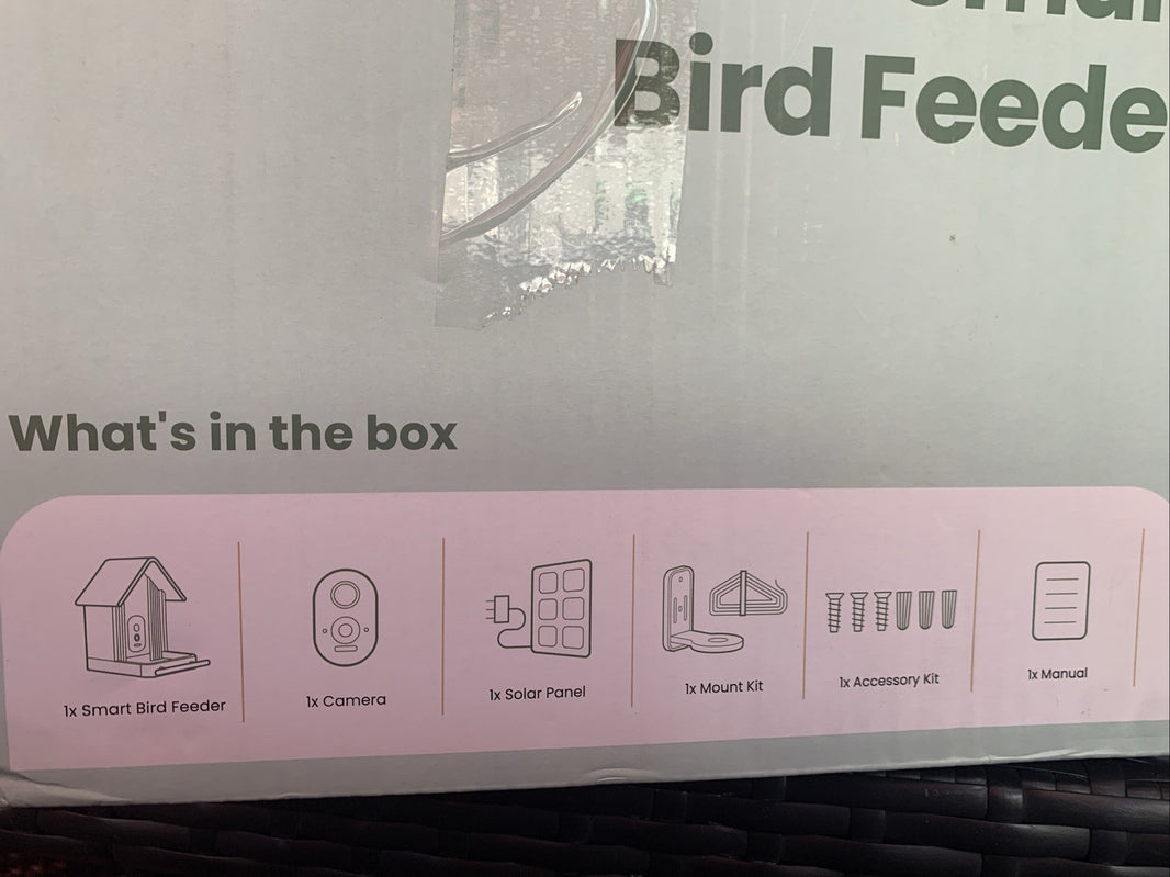Vinguys 2k Bamboo Small Bird feeder, The Cadillac Of AI Bird Feeders1