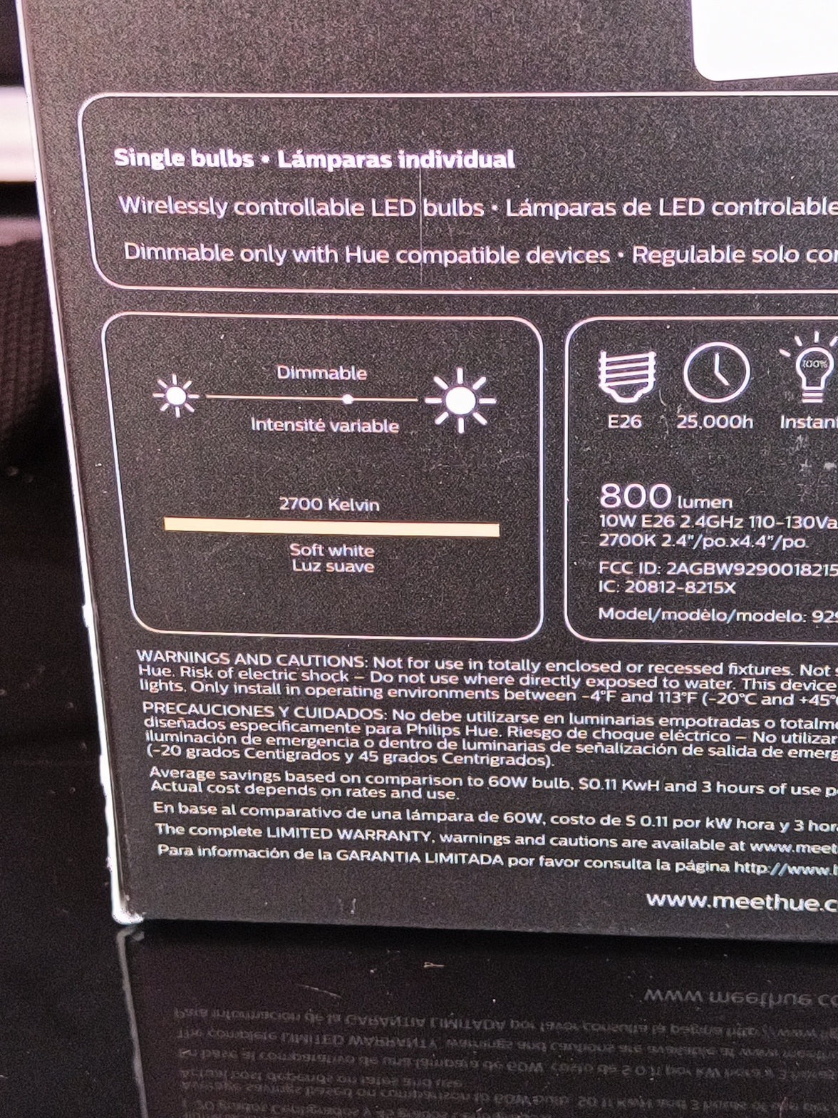 Philips Hue 2-pack E26 LED Instant control Bluetooth SOFT White 2700K5