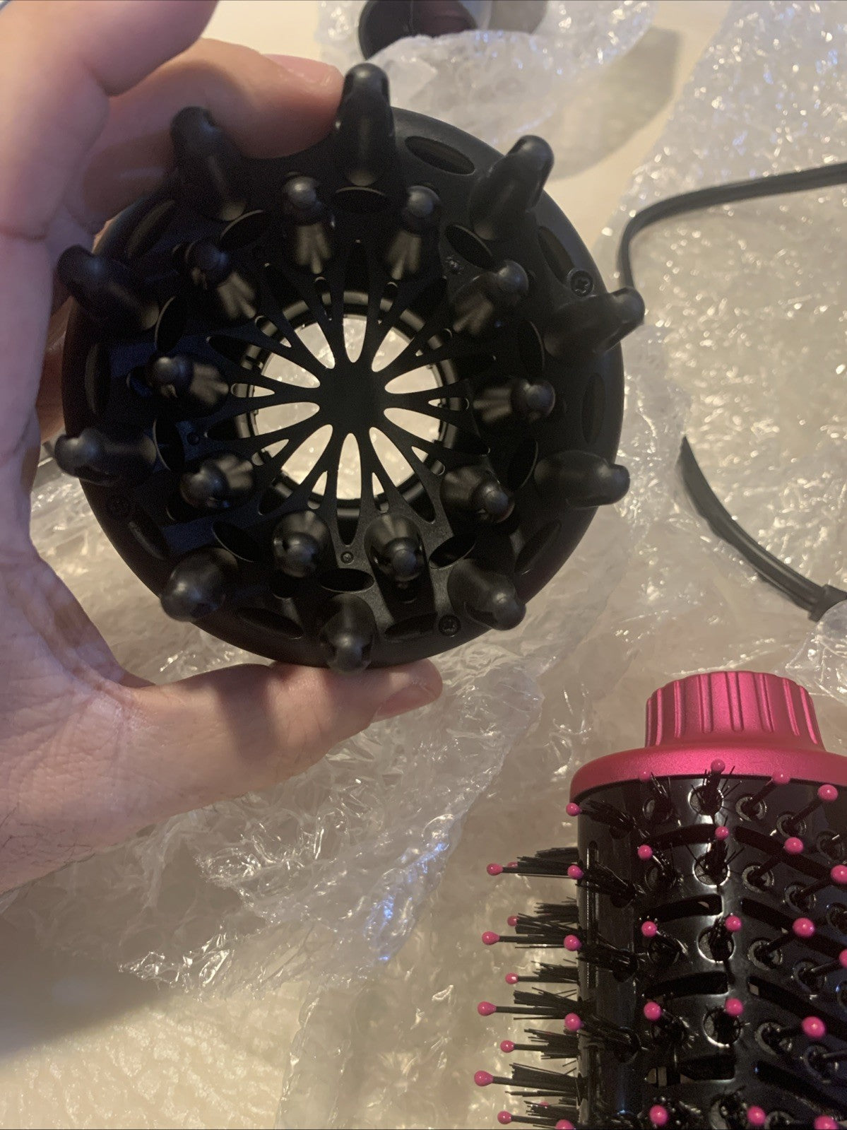 IG INGLAM MegaAIR Styler, 5 in-1 Professional Interchange Hair Dryer Brush 11...13