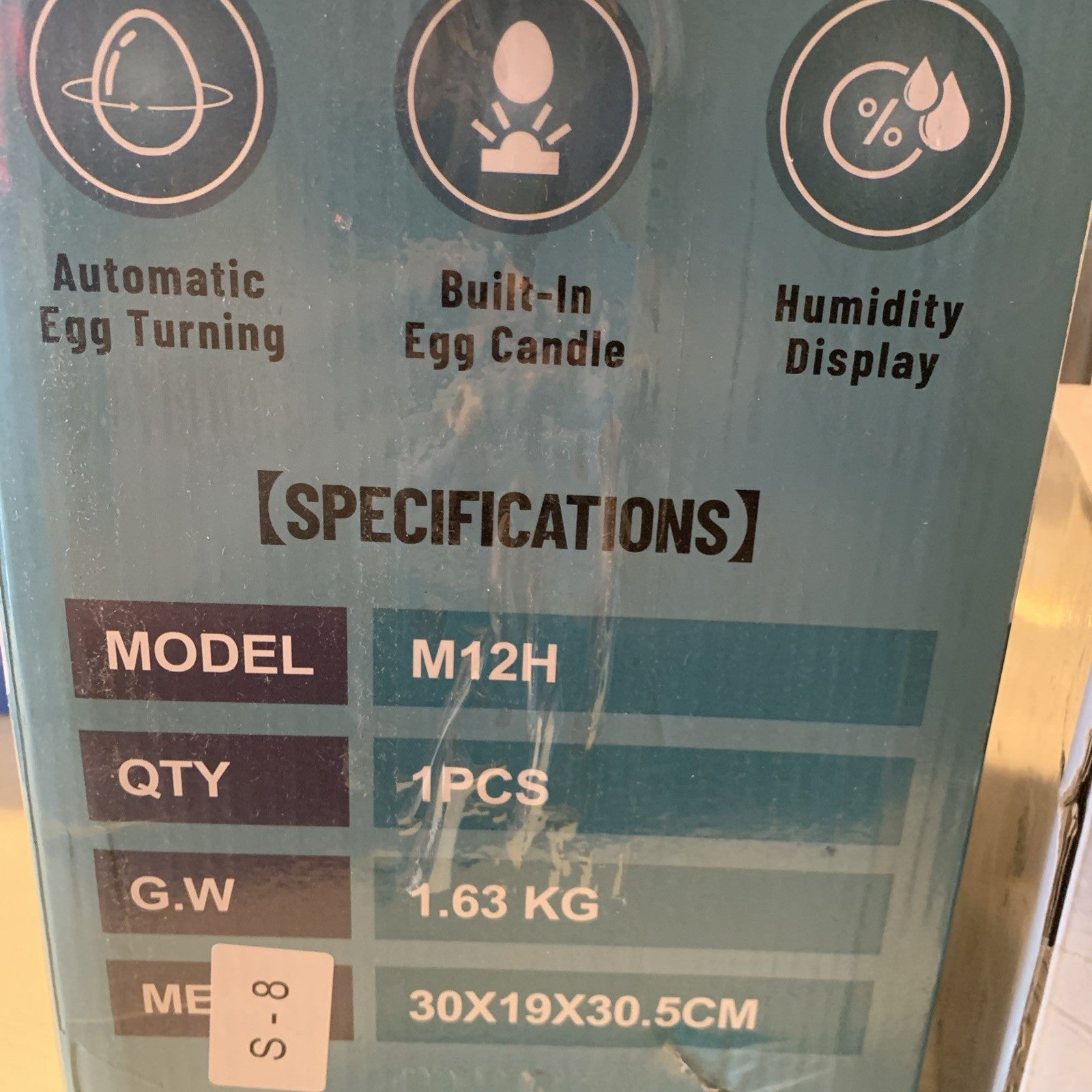 Sentye 12 Egg Incubator with Automatic Egg Turning and Humidity Controle4