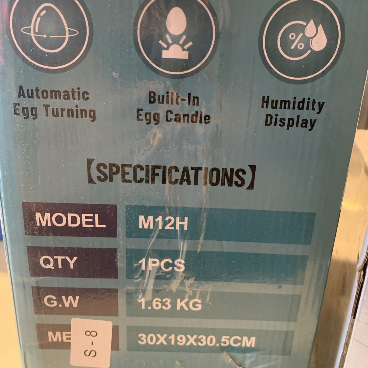 Sentye 12 Egg Incubator with Automatic Egg Turning and Humidity Controle4