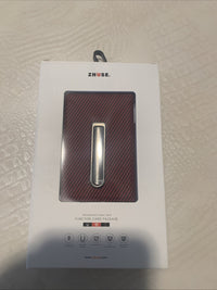 ZHUSE Automatic Pop-Up RFID Blocking Credit Card Holder Metal Wallet red6