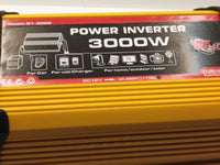 3000W Car Power Inverter DC 12V To AC 110V *NEW IN BOX* 2