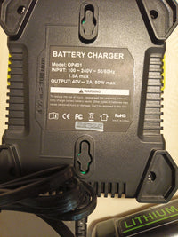 1~4x 6.0/8.0AH Battery/Charger For Ryobi 40V Lithium-Ion OP4026 OP40601 OP4050A6