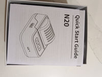 Portable Label Maker N20 Thermal Bluetooth Printer 203DPI w/ 2x2 Label Roll NEW5