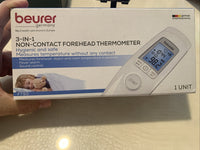 Beurer Bluetooth Non-Contact Thermometer, Forehead, Object, Room Temperature,...0