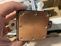 Thermalright FI360 WHITE water-cooled heat sink  need silicon gel18