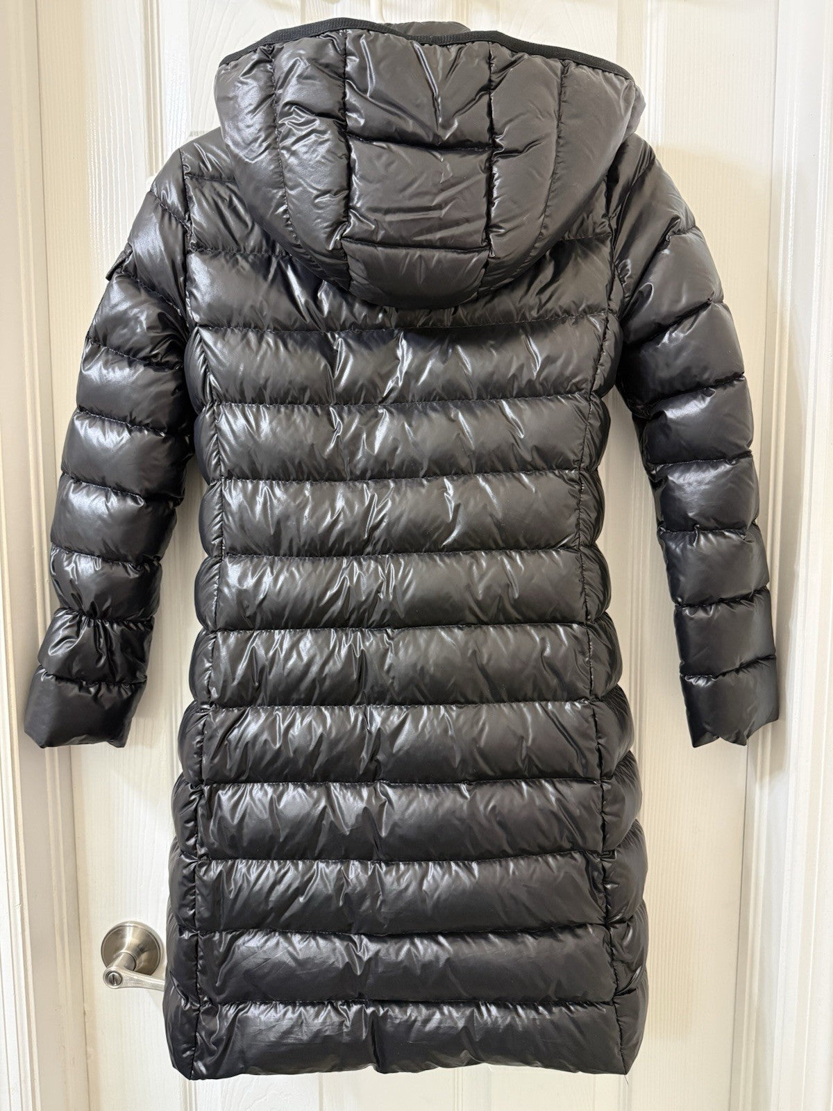 Moncler Moka Girl’s Black Puffer Coat Size 12, Great Condition, Read Description3