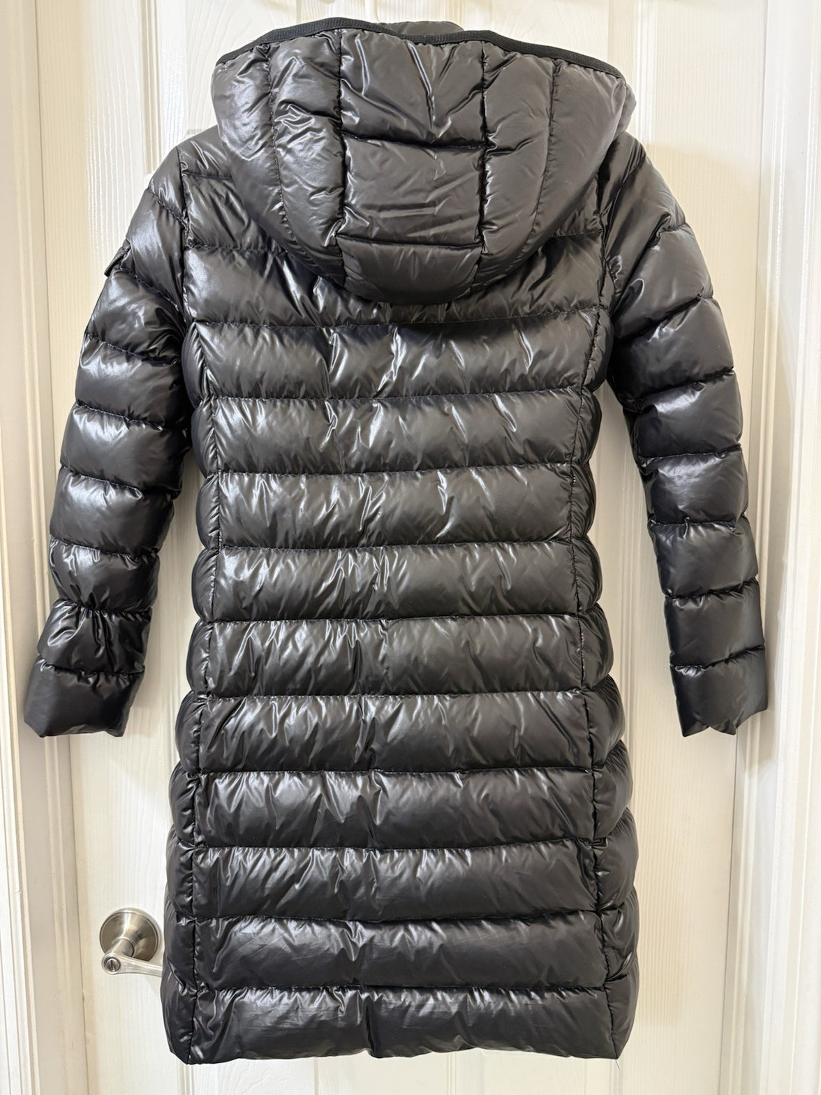 Moncler Moka Girl’s Black Puffer Coat Size 12, Great Condition, Read Description3