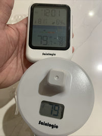 Sainlogic Wireless Pool Thermometer Floating Easy Read, High Precision Outdoo5
