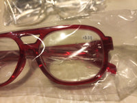Solid Multi Color Plastic Aviator Eyeglasses Readers +3.0 - 6 Pack1