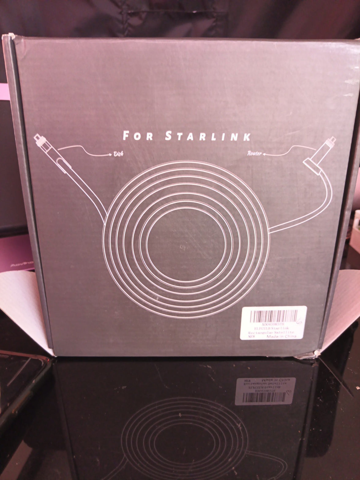 Starlink Satellite V2 Gen 2 Dish Internet 75 ft Replacement Cable Router Kit0