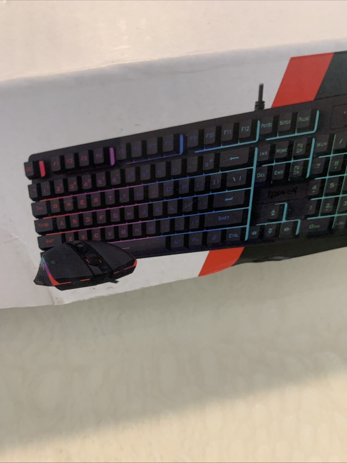 Red Dragon S107rgb Wired  Gaming Keyboard and Mouse Combo RGB Backlit LED3