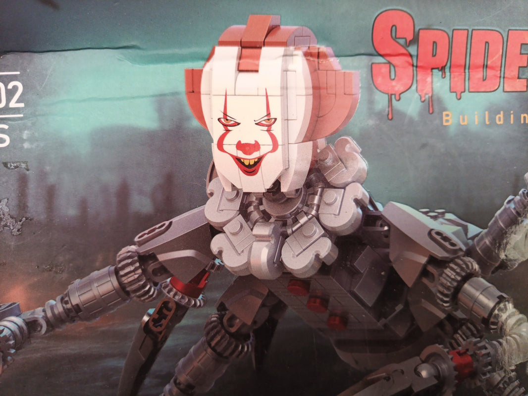 Scary Spider Clown Building Block Set Model BB01002 513 Pieces- Sealed1