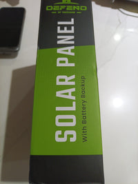Defend by Tactacam Solar Panel for Cellular Security Camera with battery backup3