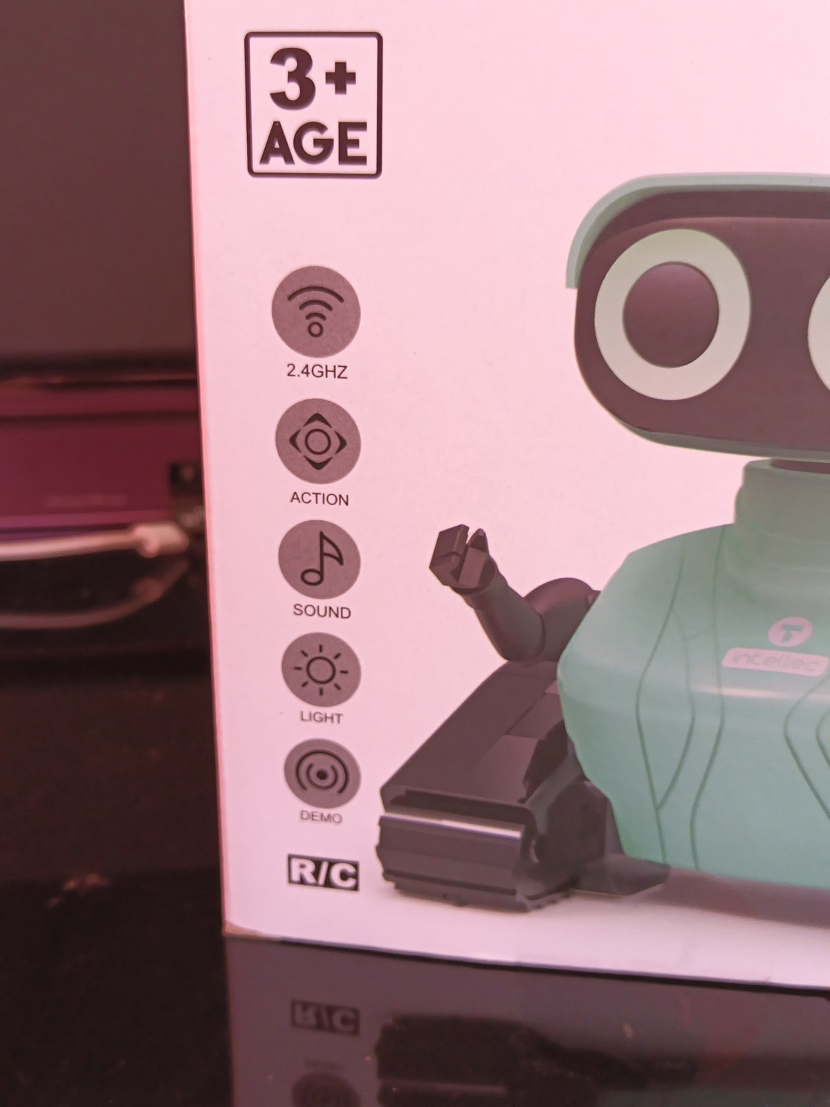 Dynamic Remote Control Robot with Dancing, Music & Safe ABS Design Red In Color2