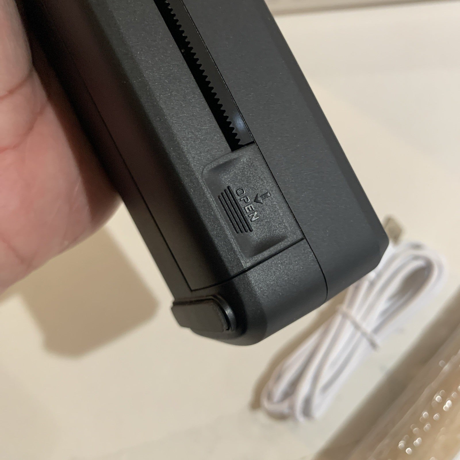 Portable Printer Wireless for Travel, A4 US Letter Thermal Printer Black 203dpi6