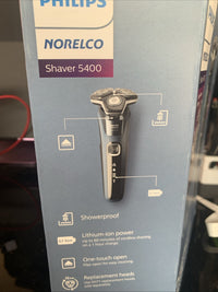 Philips Norelco Shaver 5400 Wet & Dry Rechargeable Shaver S5880/8111