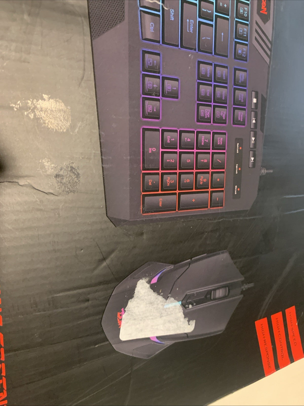 Redragon Wired Gaming Essentials Keyboard/Mouse 2 In 1 Set - Black3