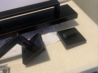 Exterior Door Handle with Deadbolt, Matte Black Front Door Lock Set, Reversible4