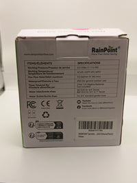 Rainpoint 1-Zone Water Timer Model ITV105 Water Saving Outdoor 3/4" Hose Timer 2