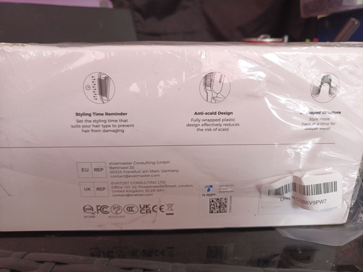 TYMO ROVY Wave Curling Iron - Ceramic 3-Barrel Pink2