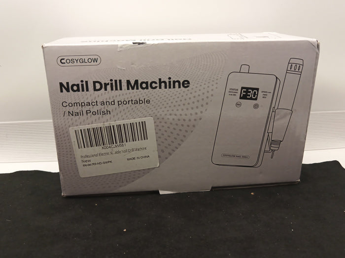 Professional Electric Nail Drill File:COSYGLOW Glitter Portable Cordless E-File0