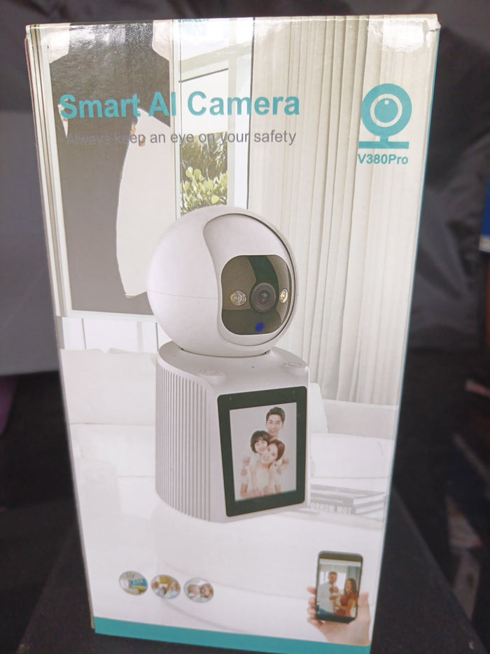 Smart AI Camera With Display Screen, App Controlled, V360Pro0