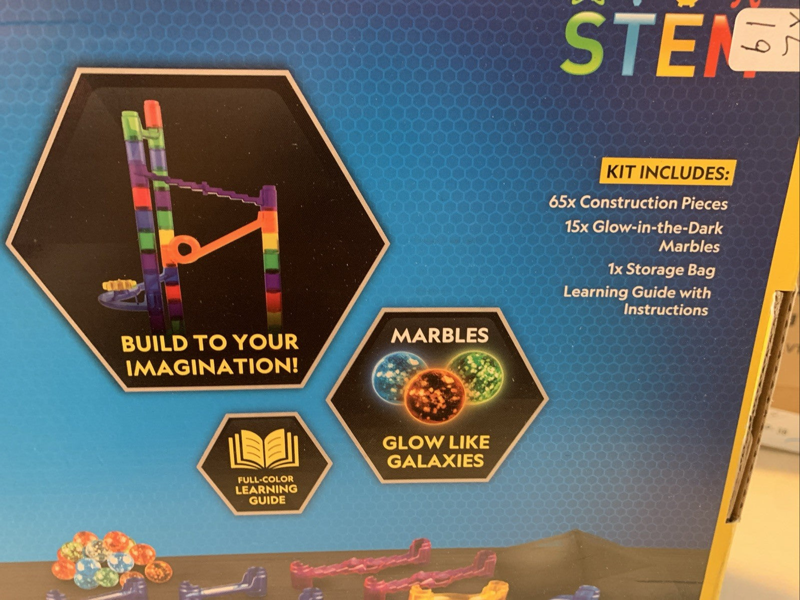 NATIONAL GEOGRAPHIC Glowing Marble Run – 80 Pc Construction Set No Book4