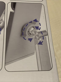Rotatable Holder Stand Tablet Holder Multi-Angle Design Phone Clip Swivel Gray2