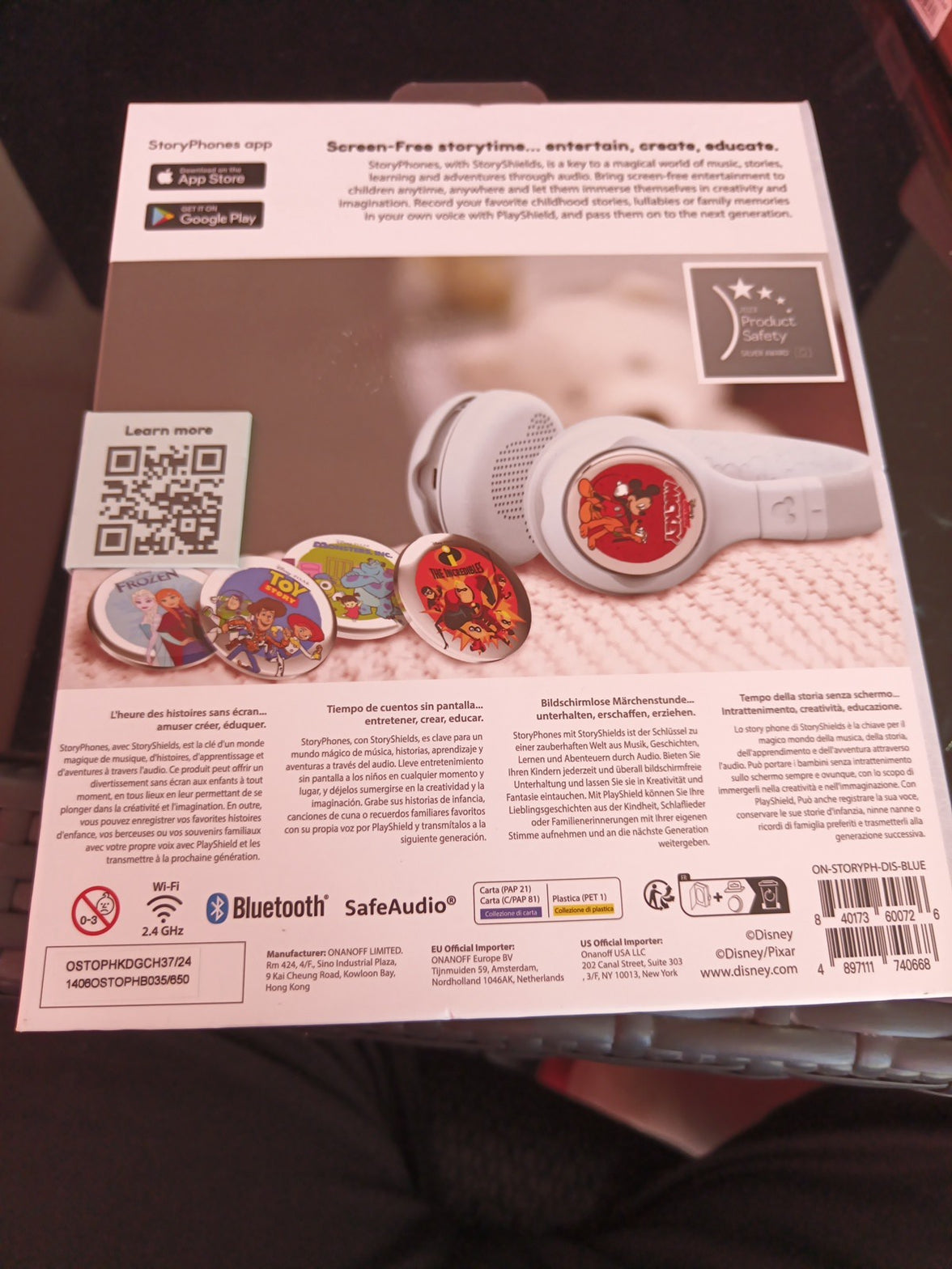 STORYPHONES Disney Kids Bluetooth Storytelling Headphones3