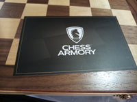 15'' Walnut Chess Set with Storage Board for Adults & Children, 2 Players6