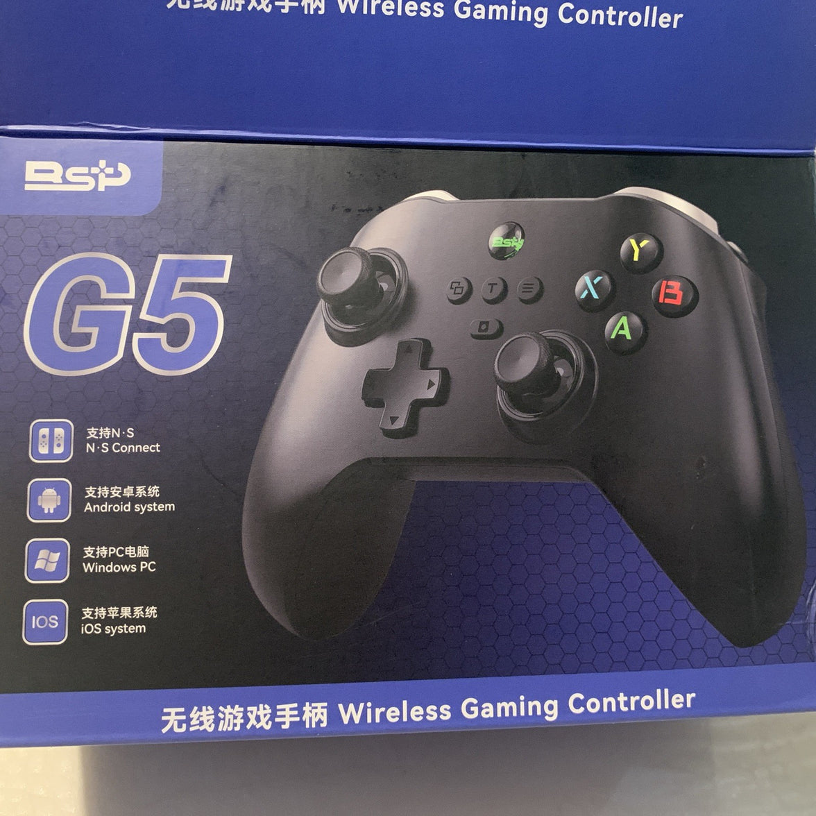 G5 Wireless Mobile Game Controller for N.S. Connect, Android, Windows, IOS Syste0