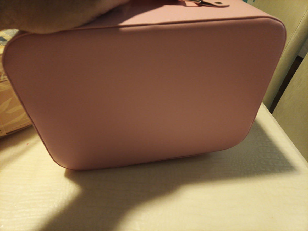 Great Quility Labubu Makeup Case W/Mirror Pink4
