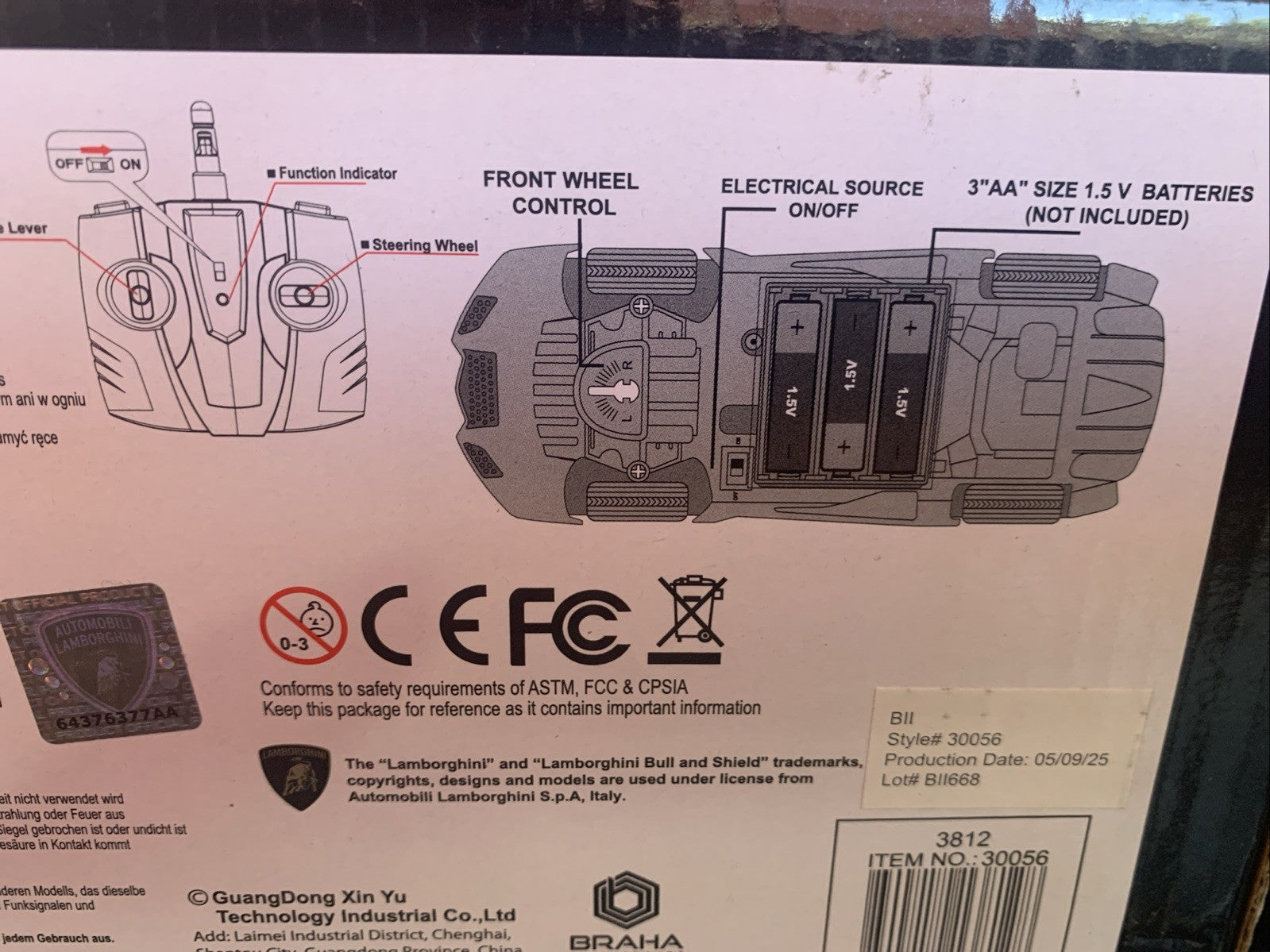 Braha Lamborghini Centenario 1/24 Remote Control Car Officially Licensed New Box5