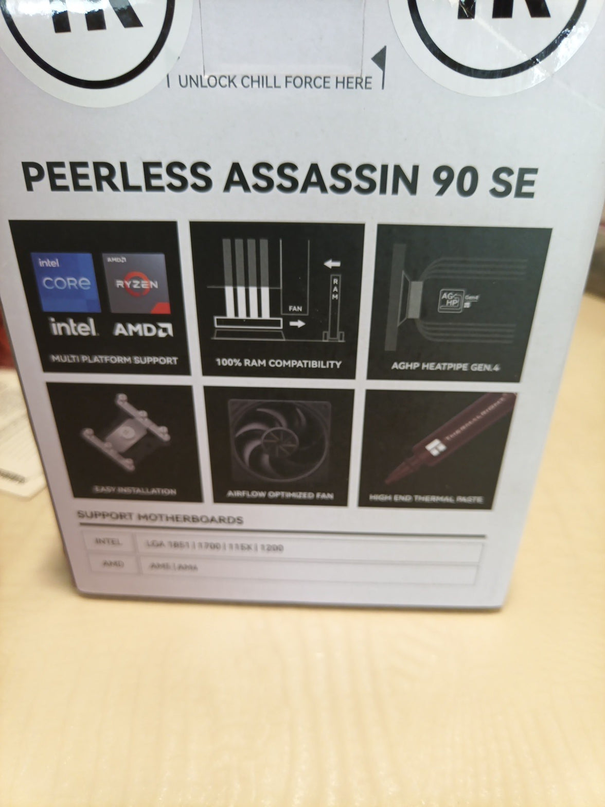 Thermalright Peerless Assassin 90 SE CPU Cooler- Black- TL-P9 - New! Sealed!2