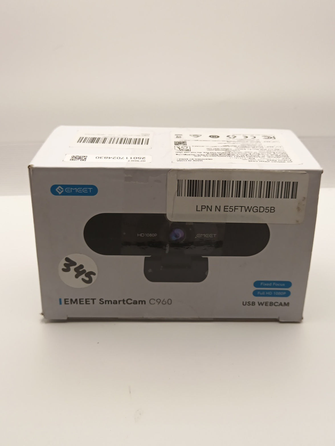 eMeet C960 1080p Webcam - Black0
