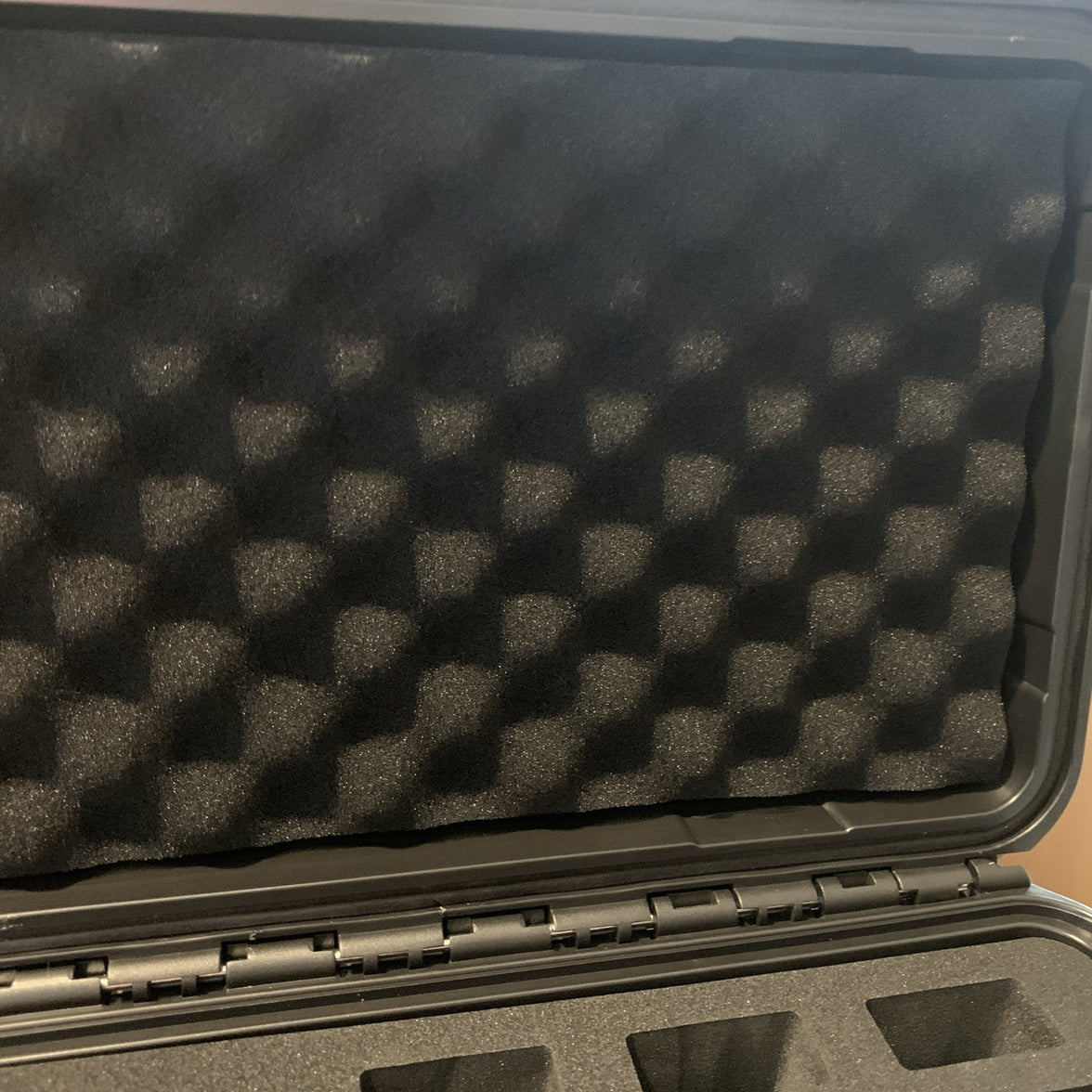ZENACCE Hard Plastic Carrying Case Bundle with Foam Empty10