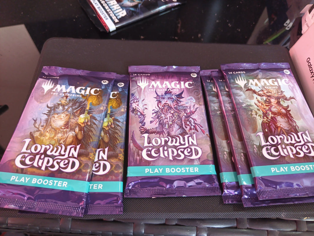 6 Pack Of MTG Booster Pack Lorwyn Eclipsed - Play Booster Pack FREE Tarkir Boost1