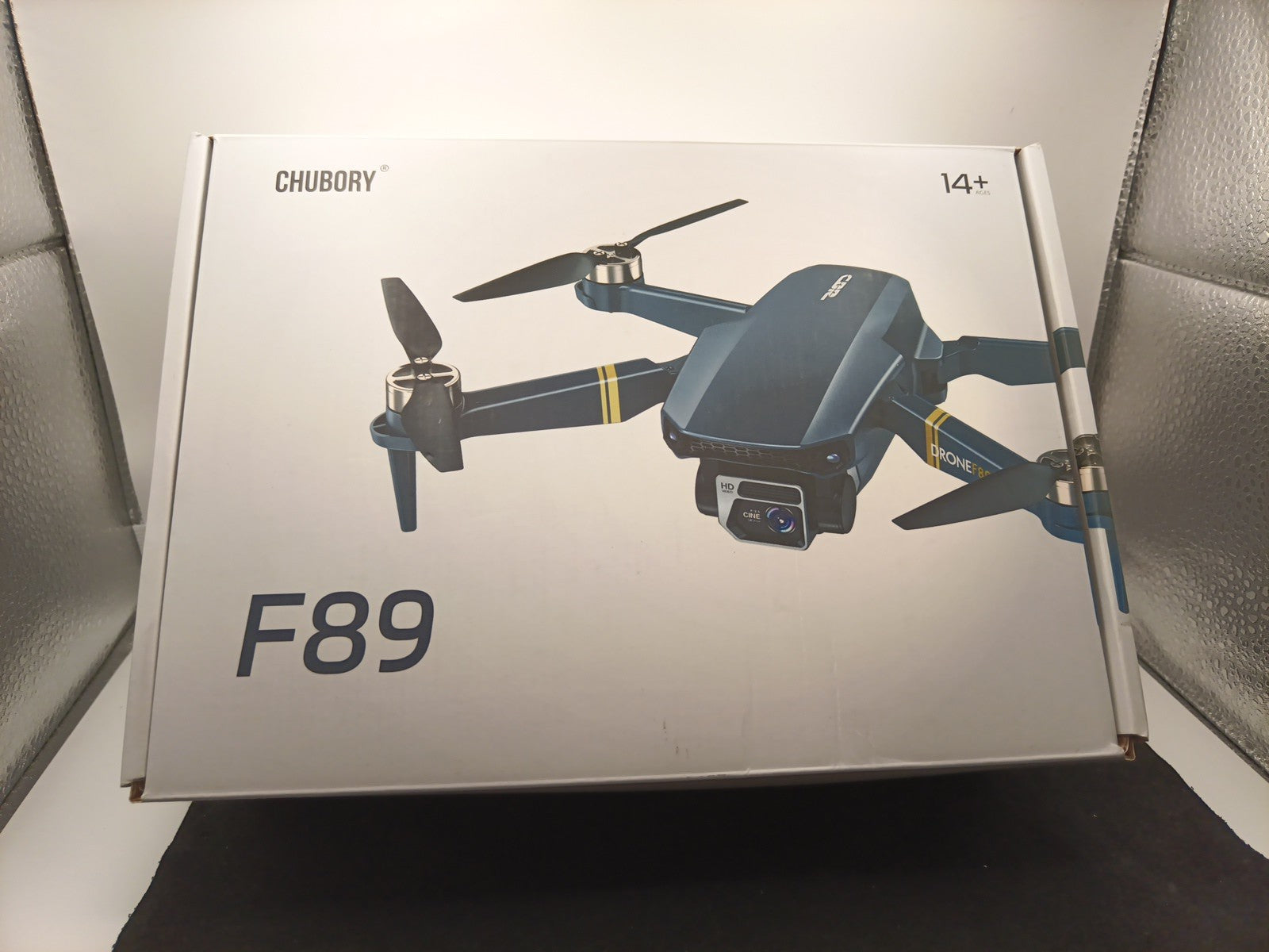Chubory F89 Drone w/camera : Micro Foldable Drone Set / 2 Batteries 0