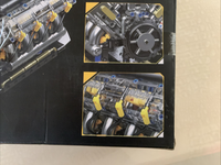 Mechanical V8 Engine Model 905 Pieces Building Blocks Yc5574