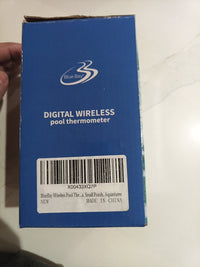 Wireless Pool Thermometer, Floating Easy Read,  Digital Thermo Blue Bay TH-DW013