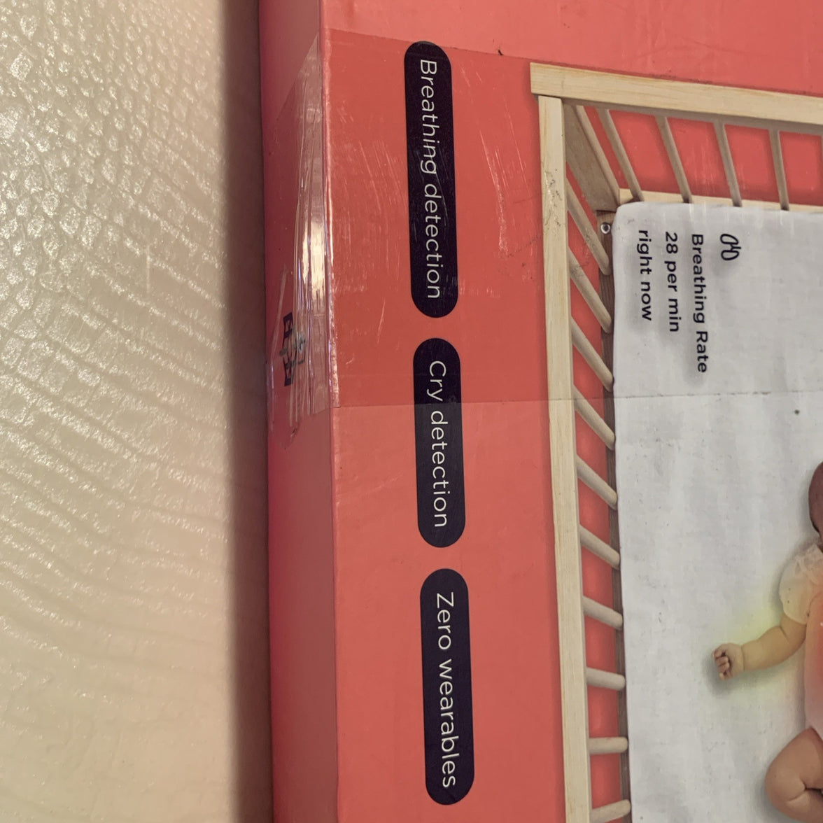 Luna 2.4GHz WiFi Baby Camera Monitor & Floor Stand, Sensor-Free Infant Breath...4