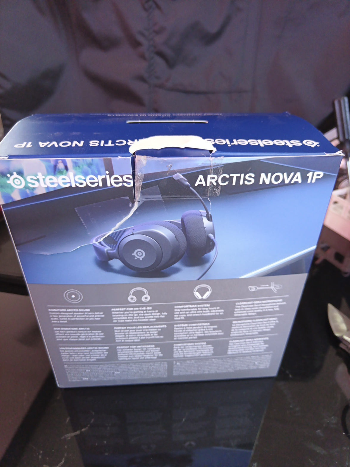 SteelSeries Arctis Nova 1P Over-Ear Gaming Headset - Black.2